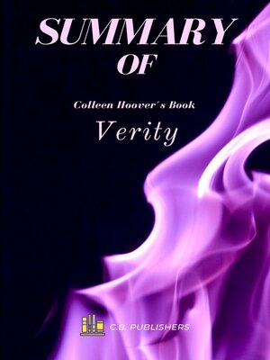 cover image of Summary of Verity by Colleen Hoover